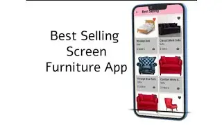 8. Best Selling Screen - Furniture App |Confused Student