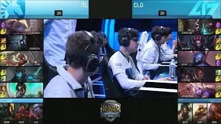CLG vs TL Highlights - COUNTER LOGIC GAMING vs TEAM LIQUID Game 2 NA LCS Playoffs SPRING 2016 SF #1