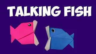 Easy Origami Talking Fish l PapersClub