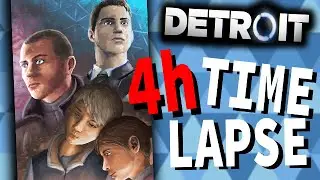 4 Hour Fanart Timelapse - Detroit: Become Human