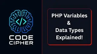 Master PHP Variables & Data Types in 10 Minutes #php2025 #codecipher #code #cipher #laravel #day3