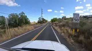 Driving to Mauna Kea