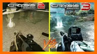 Crysis 2 remastered (2011) Vs Crysis 3 remastered (2013) - Physics and details comparison
