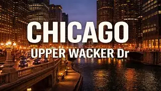 Driving Through Chicago POV | UPPER WACKER Dr