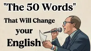 Learn English Fluently with Just 50 Words | Powerful Daily Practice for Beginners|Graded reader 