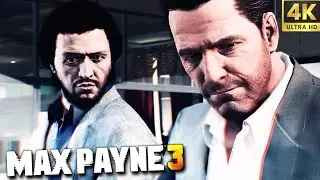 Max Payne 3 Gameplay Walkthrough - Chapter 1 - Something Rotten in the Air (PC 4K 60FPS)