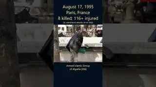 OnThisDay: Aug 17, 1995 - Arc de Triomphe 🚨 &lsquo;95 GIA Attacks in France
