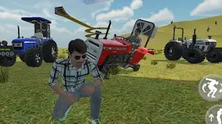 Kya 😭 hoga agar tractor ko machine se kuchal Diya jaaye to 😔massy -sonalika-Eicher-New Holland