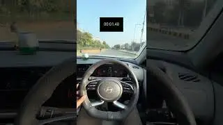 0-100 Creta Diesel Acceleration Test