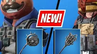 *NEW* GRILLCOUNT & RUSTY ROLLER PICKAXES IN FORTNITE! 🍔 vs. 🍅