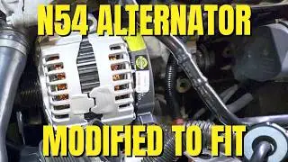 BMW N54 Alternator Replacement &ndash; DIY Install, Fitment Tips & Modifications - E61
