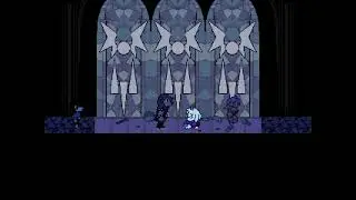 [Lost Media] DELTARUNE - Unused Chapter 4 Susie Crashout Scene (feat. Berdly)