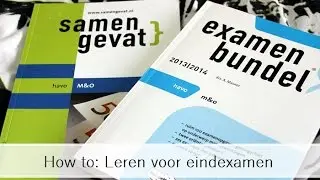 How to - Leren voor eindexamen | Ordinary Odd