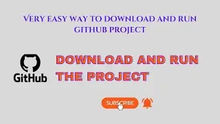 How to Download and Run Project from Github