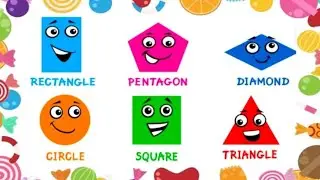 Shapes in English | List of Geometric Shapes | Shape Names | Shapes Vocabulary NO 12