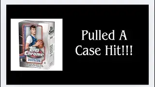 Topps Chrome blaster box (Case Hit!) Last pack