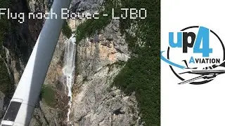 #VLOG Flug von Hohenems nach Bovec in einer Cessna 172 - #Flight in a Cessna 172 LJBO