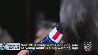 CMU study warns drinking alone as young adult is big warning sign