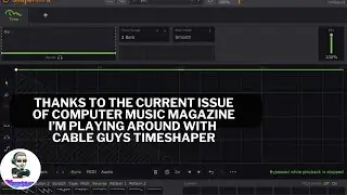 CableGuys TimeShaper, playing with it, making Noise