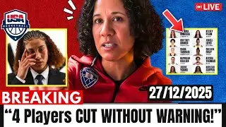 LEAKED: 4 Players CUT From 2026 Team USA Roster — Coach’s SHOCKING Decision!