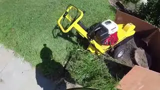 Conquer Stubborn Tree Stumps with the PowerTek Stump Grinders!