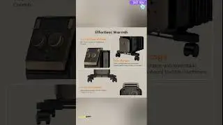 ❄️ Thand ka perfect solution | Havells Oil Filled Heater 🔥#short #amazon #affiliate #products
