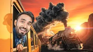 I BECAME A REAL TRAIN DRIVER
