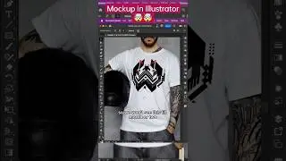 Illustrator Beta Mockup #aitools#photoshoptutorial #learn #editing #illustrator #trend #midjourney