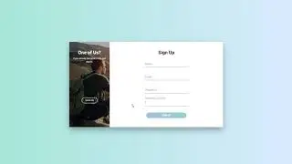 How to make Login and Registration form with Transition - Instruction