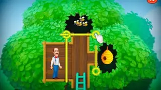 Homescapes Gardenscapes Mini Games Ads Part 16 - All Levels - Pull Him Out