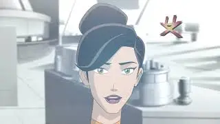 Diana Farah is interviewing Holiday - Generator Rex S2E16