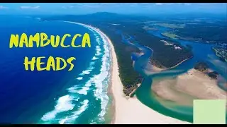 Aerial Vision of Nambucca Heads NSW Mid north Coast Australia 2021