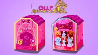 ASMR UNBOXING NEW (2) Our Generation Surprise Pets Puppy Series