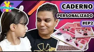 Caderno Personalizado - Material Escolar #EP2