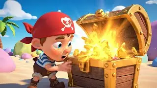 Fortnite Mini Pirate Missed the Treasure Chest | Kids Songs & Nursery Rhymes