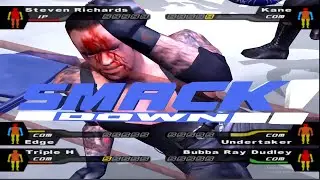 LADDER - Steven Richards Team vs Undertaker Team vs Triple H Team - WWE Smack Down!HCTP | VP Gaming