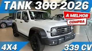 GWM TANK 300 2026 O MELHOR 4X4 DE 339 CV PORQUE VENDE TANTO?