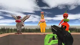 MISS PINKI SPUNKI VS BIG TOWER VS SCP-096 Epic Battle in Garry&rsquo;s Mod!??