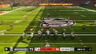 New Maximum Football Franchise Mode is here!!!Managing the Washington Wraiths Season 1 Oak@Den Game1