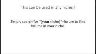 Warrior Forum Signature - Free Traffic