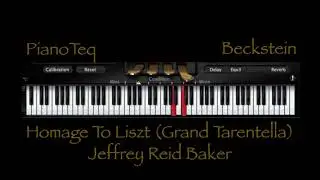 Homage To Liszt: Grand Tarentella by composer/pianist Jeffrey Reid Baker on PianoTeq Bechstein