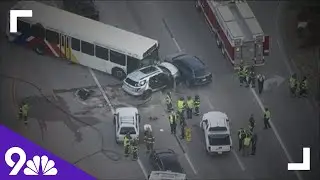 RTD bus driver ran red light, caused multi-vehicle crash, CSP says