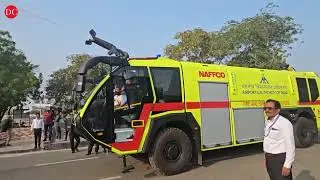 Bhavnagar Airport procures state-of-the-art firefighting vehicle