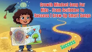 Growth Mindset Song For Kids &ndash; From Scribbles To Success | Grow-Up Smart Songs