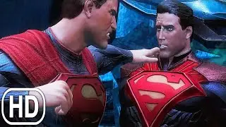 Superman VS Evil Superman & Doomsday Fight Scene - Injustice