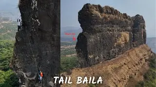 Tail Baila Trek || Tail Baila Front Wall Climbing || The most DIFFICULT Rock Climbing || तैल-बैला