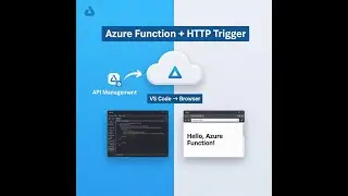 Azure Function Tutorial | HTTP Trigger + VS Code &rarr; Browser + API Management | AZ-104 Tips