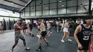 RAW Boxing Session in Balis best Gym !