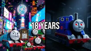 Evil Thomas the Tank Engine gets Grounded at New Year's Eve