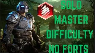 Gears 5 SOLO Gameplay | MASTER HORDE Frenzy on Tomb as Infiltrator